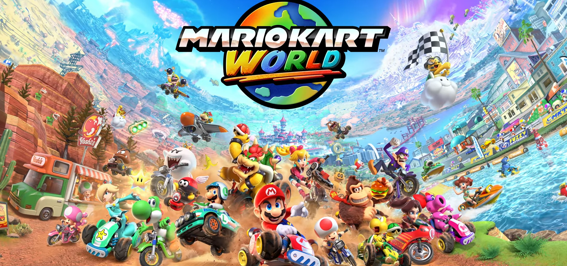 mario kart world